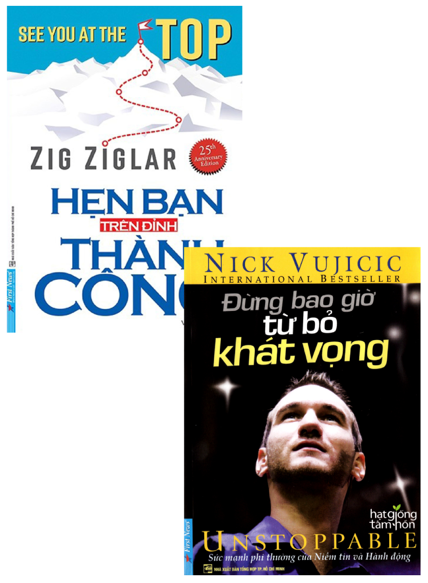 Combo Đừng Bao Giờ Từ Bỏ Khát Vọng + Hẹn Bạn Trên Đỉnh Thành Công (Bộ 2 Cuốn)