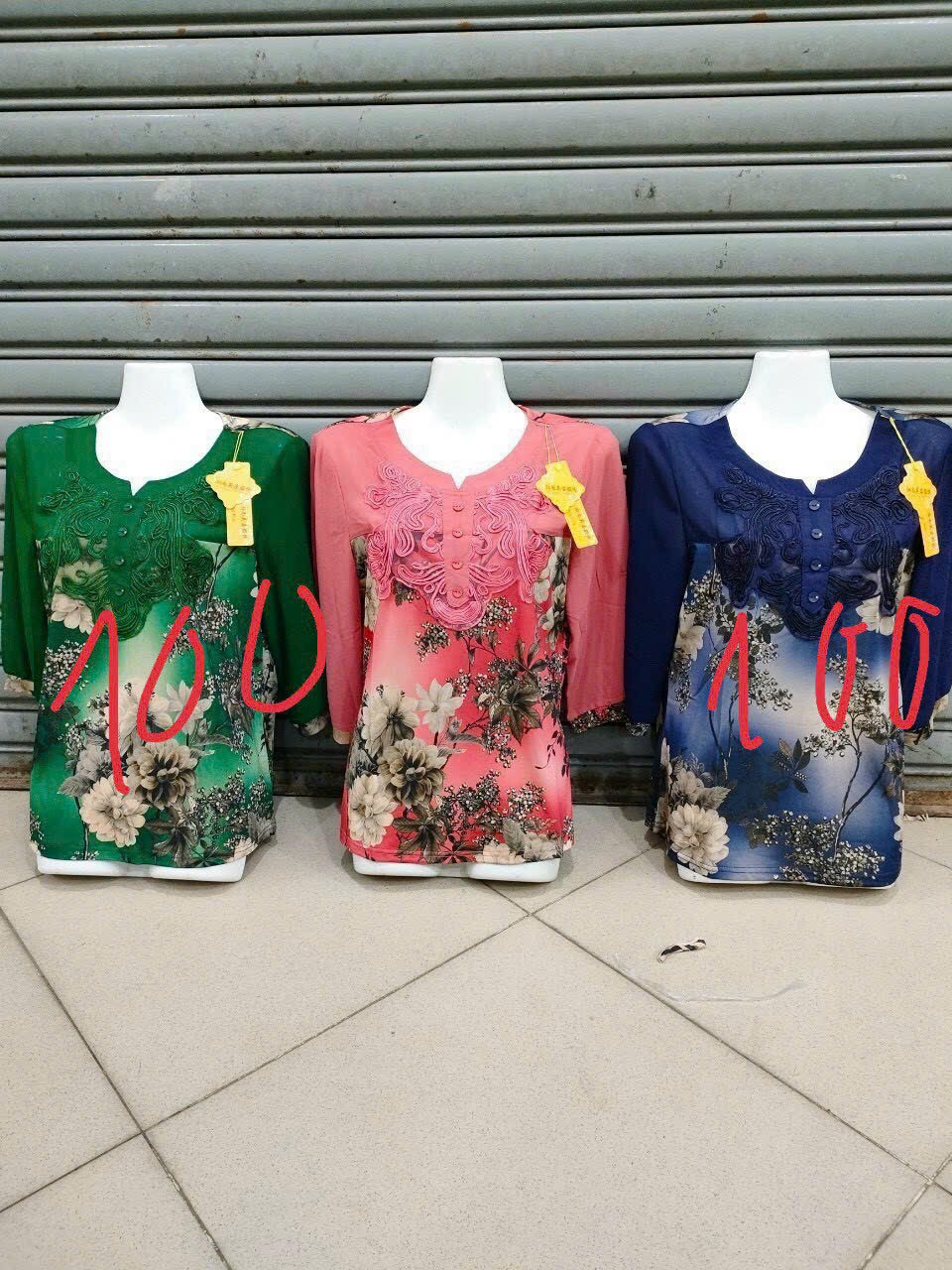 Áo kiểu nữ trung niên