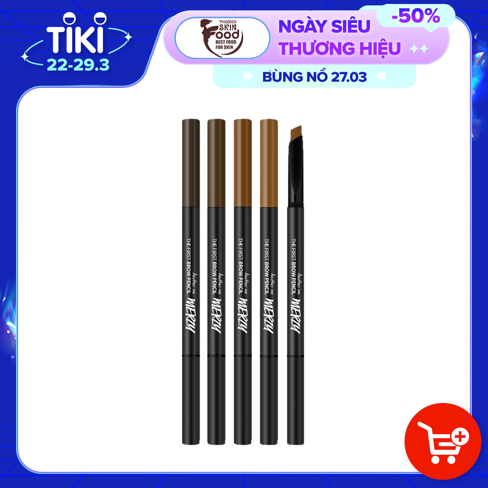 Chì Kẻ Mày Ngang Merzy The First Brow Pencil 0.3g