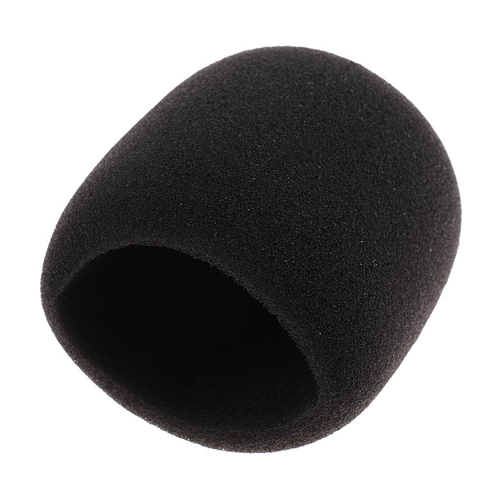 Microphone Headset Grill Windscreen Sponge Foam Black Cover