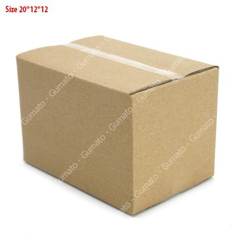 Hộp giấy P51 size 20x12x12 cm, thùng carton gói hàng Everest