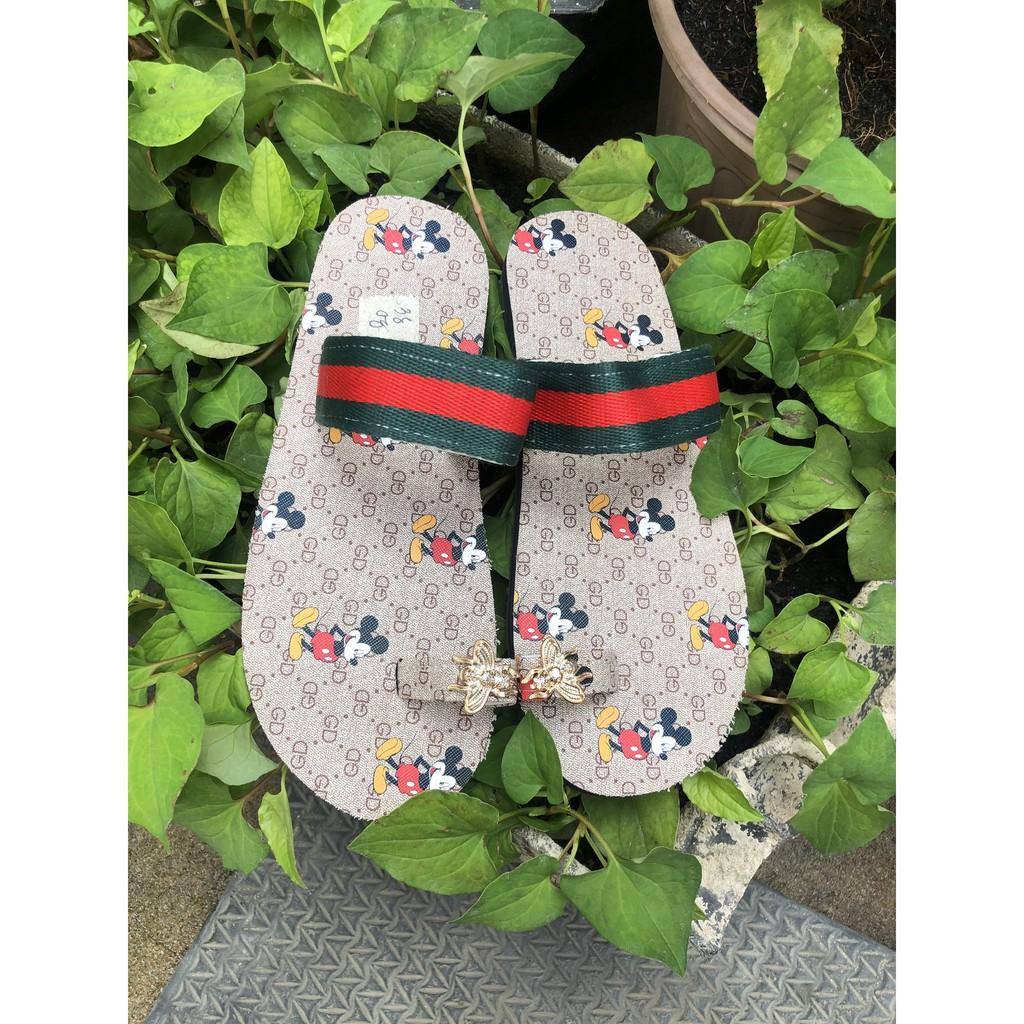 sandal đồng nai ( dép sỏ ngón micky nữ ) muốn thêm quai sau( ib chọn