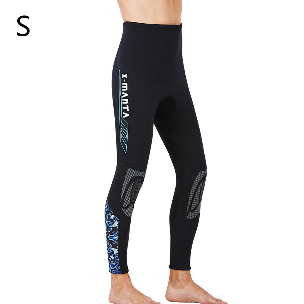 DIVE SAIL 3MM Neoprene Pants Split-type Seamless Stitching Three-layer Sun-proof Stretchy Diving Leggings forELEN