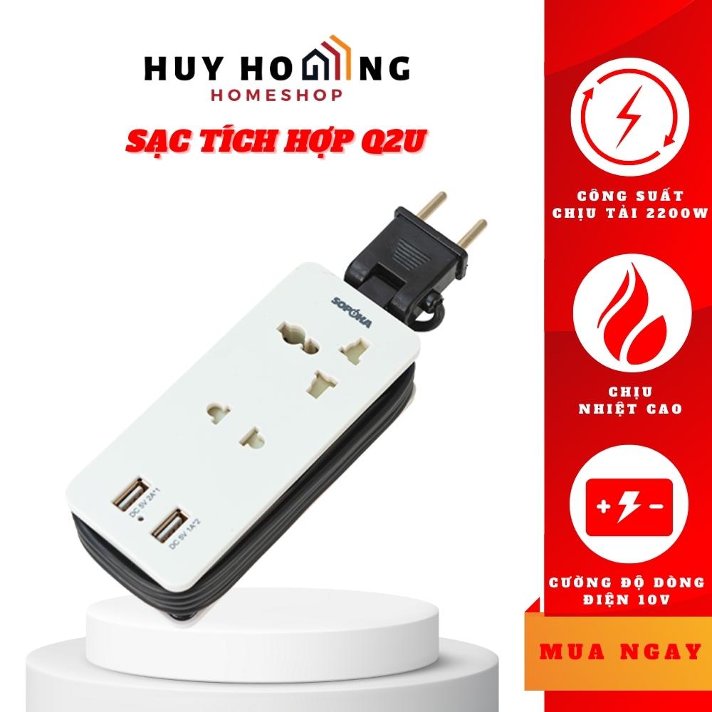 Sạc tích hợp Q2U Sopoka - Hàng chính hãng