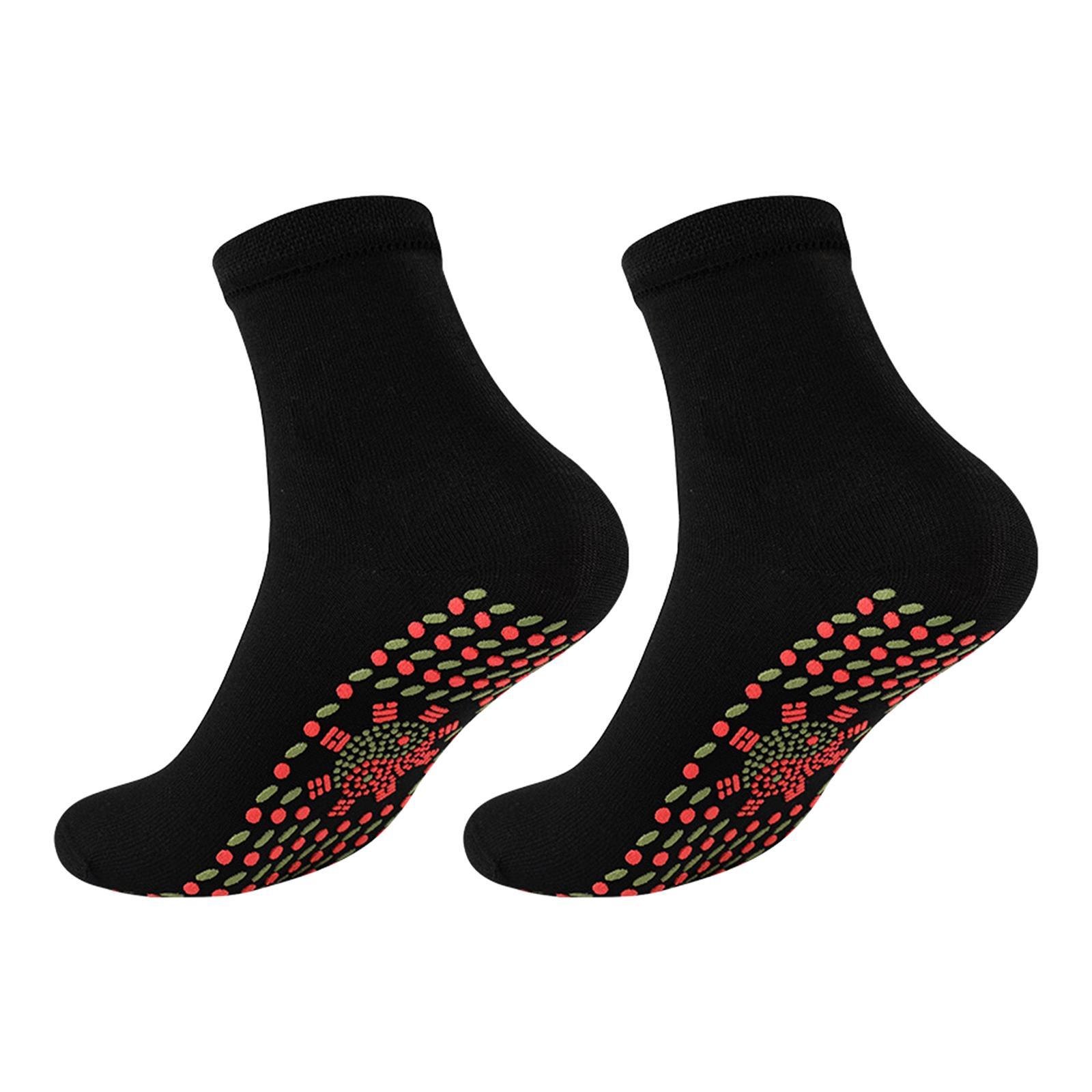 Self Heating Socks Stretch Warm Heated Socks for Cycling Skiing Walking