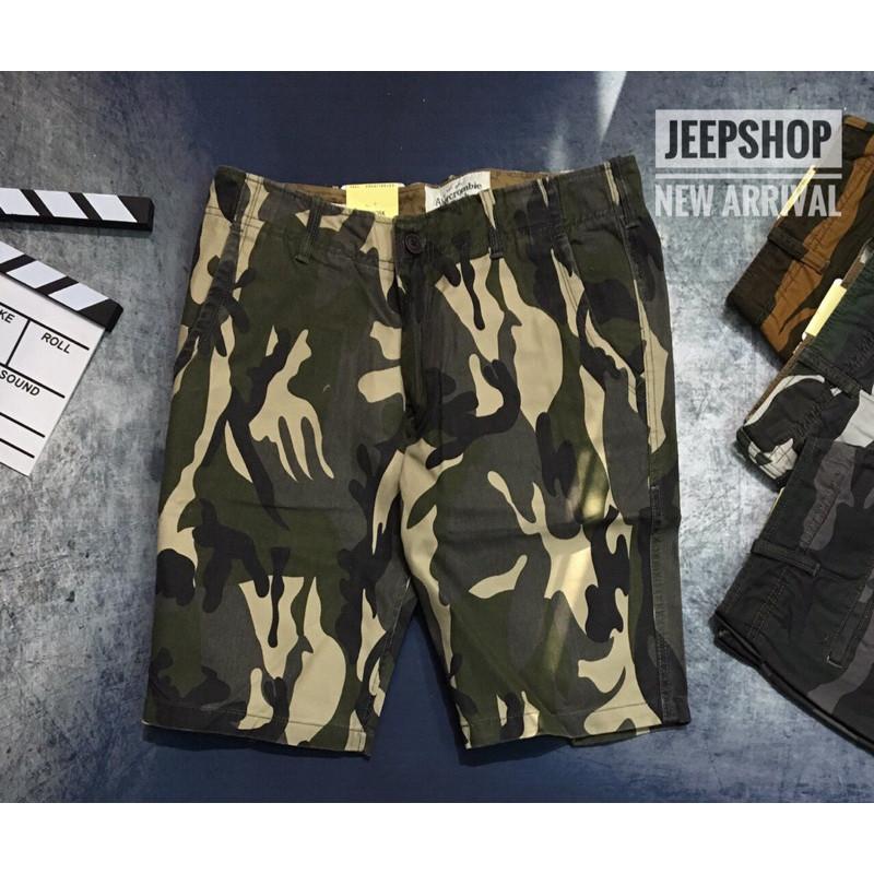 Quần short_dã ngoại_du lịch - Camo vàng