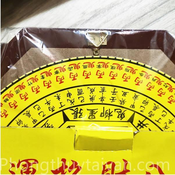 Đồng Hồ Thái Cực Bát Quái Chuyển Vận Phong Thủy 30cm