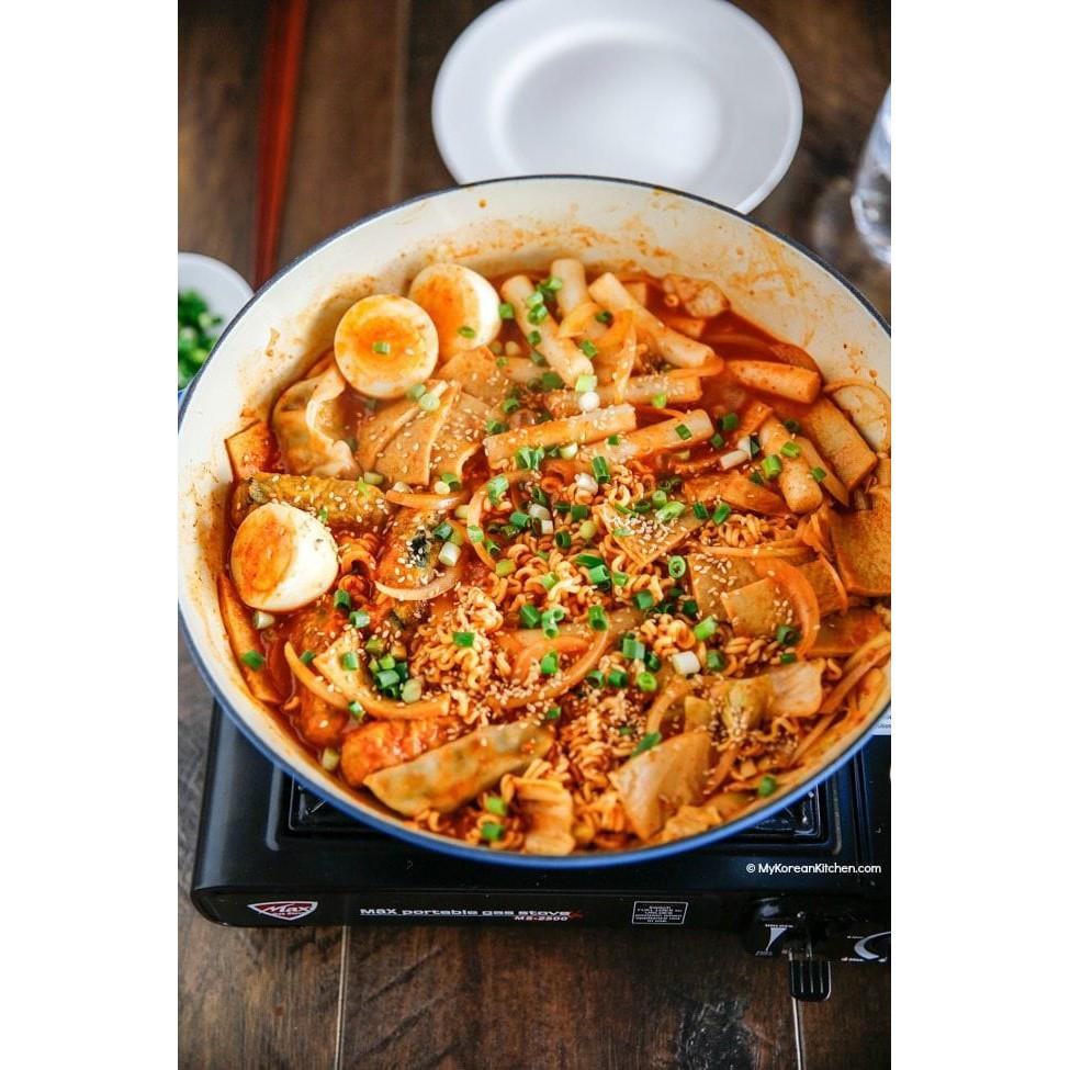 - Combo lẩu tok ramen sốt Tèobokki