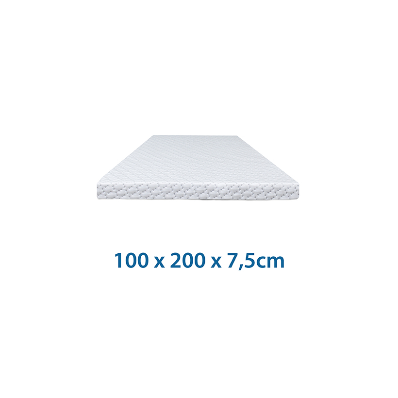 Nệm cao su thiên nhiên Kymdan Deluxe 100 x 200 x 7,5cm SFM