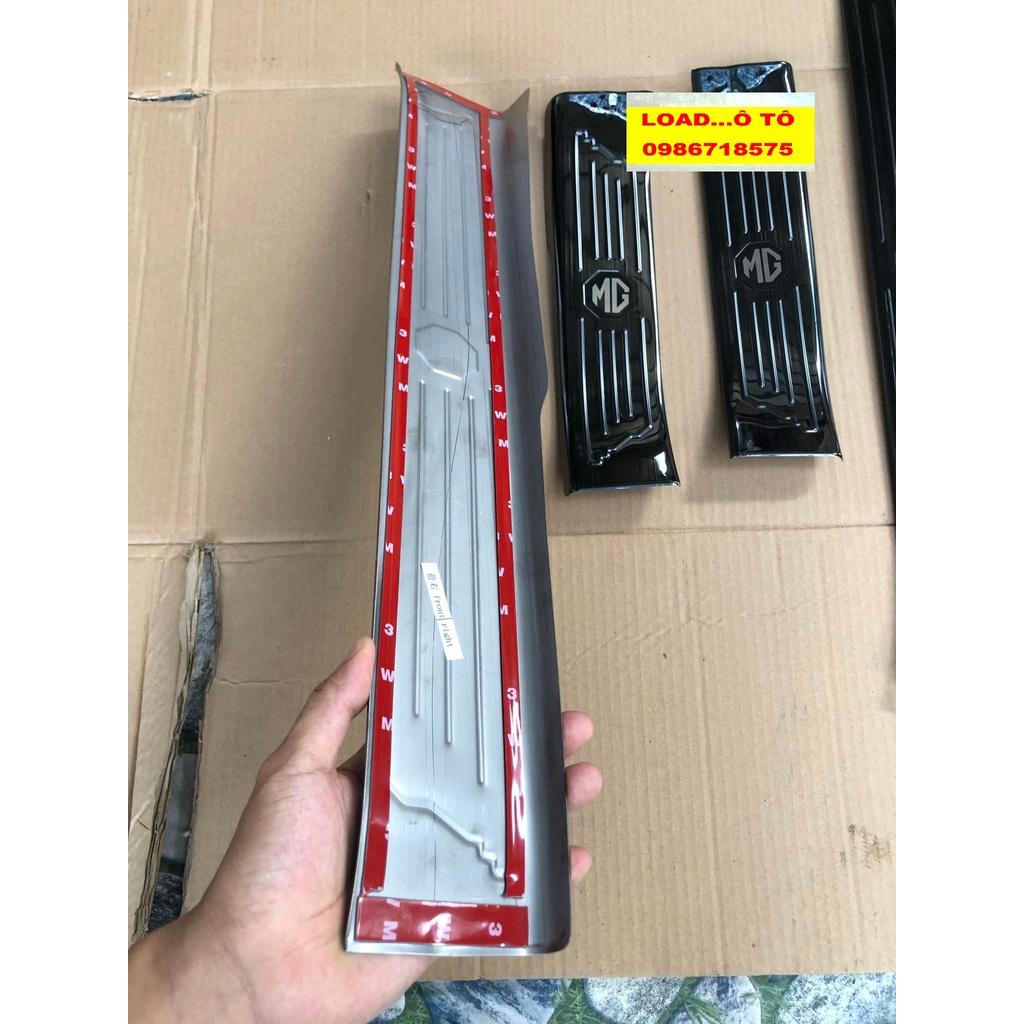 Ốp Bậc Cửa, Nẹp Bước Chân Xe MG ZS 2022-2020 Mẫu Titan Cao Cấp
