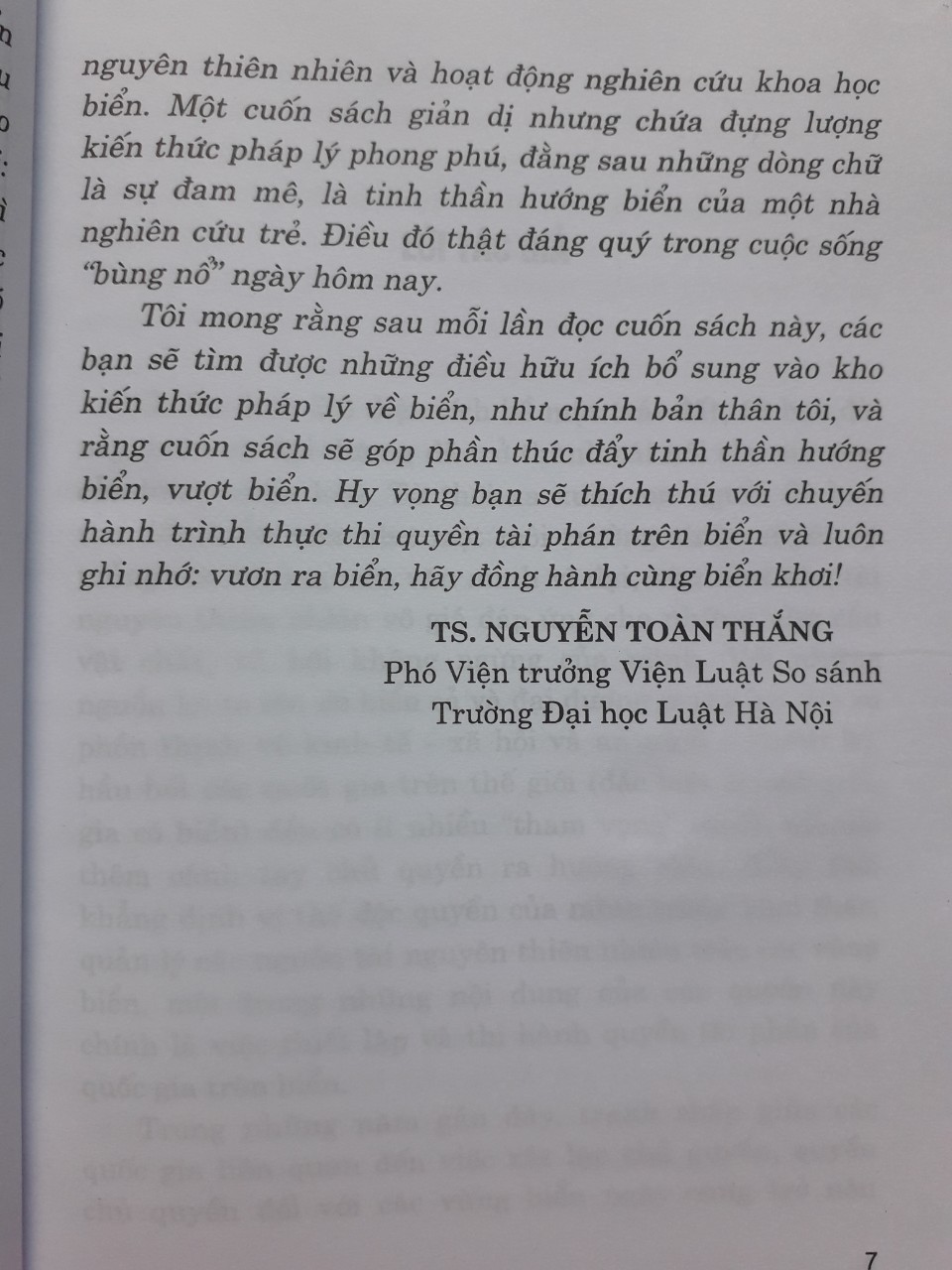 Quyền Tài Phán Của Quốc Gia Trên Biển - Một Số Vấn Đề Lý Luận Và Thực Tiễn