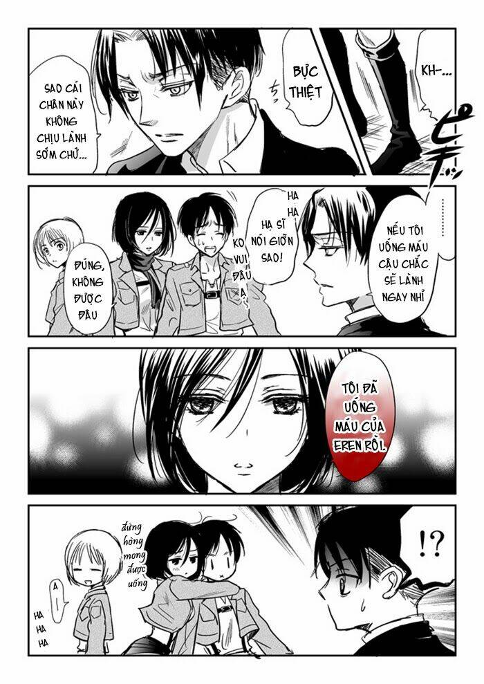 tấn công người khổng lồ - doujinshi eren x mikasa chapter 27 2