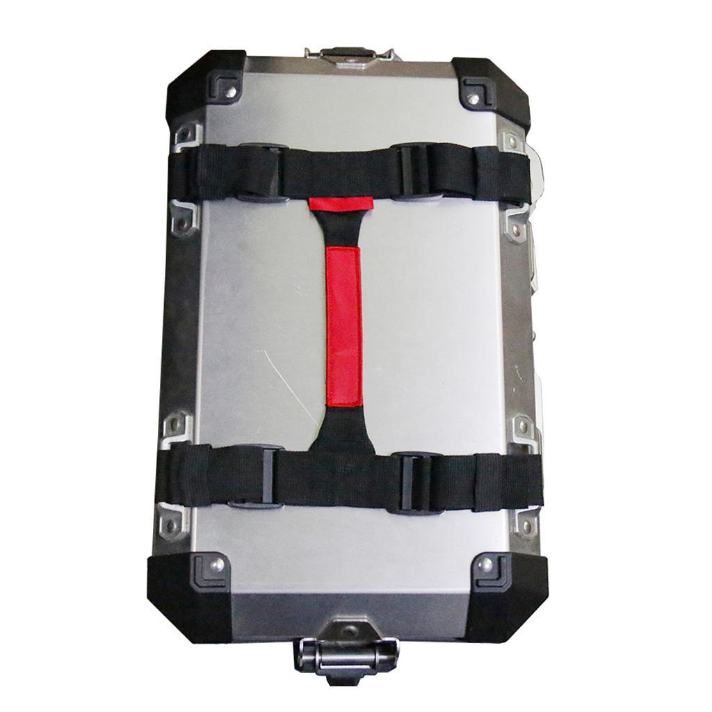Motorcycle Side Aluminum Box Handle Strap Rope for F800GS Red