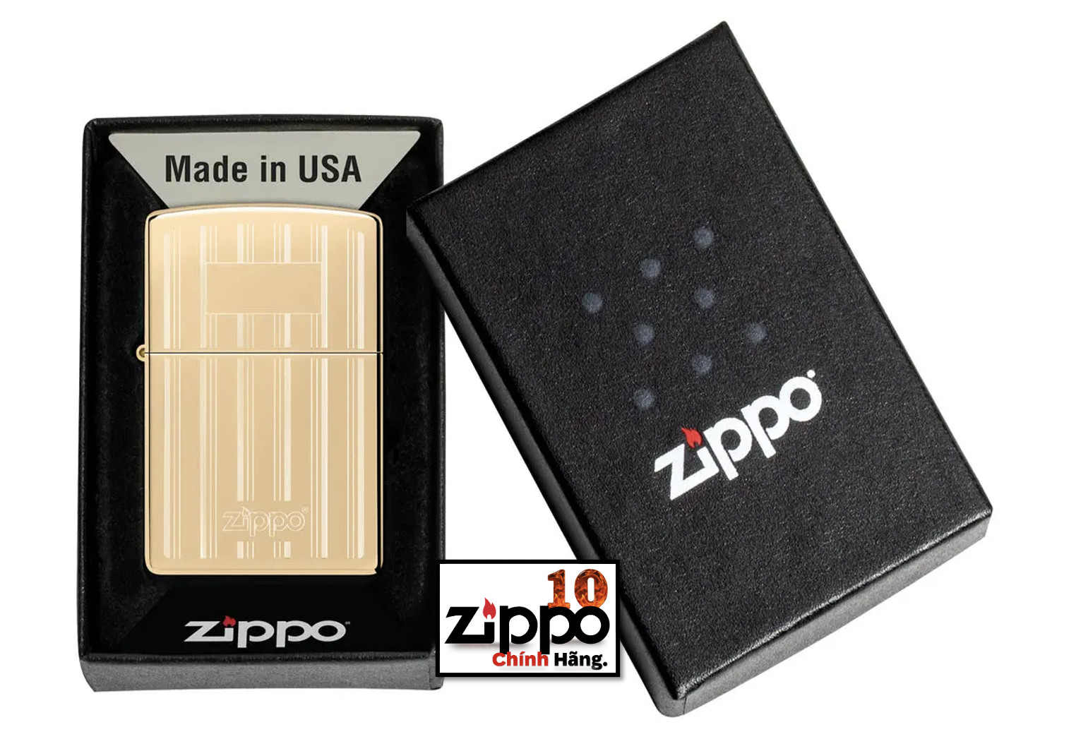 Bật lửa Zippo 46011 Design - Chính hãng 100%