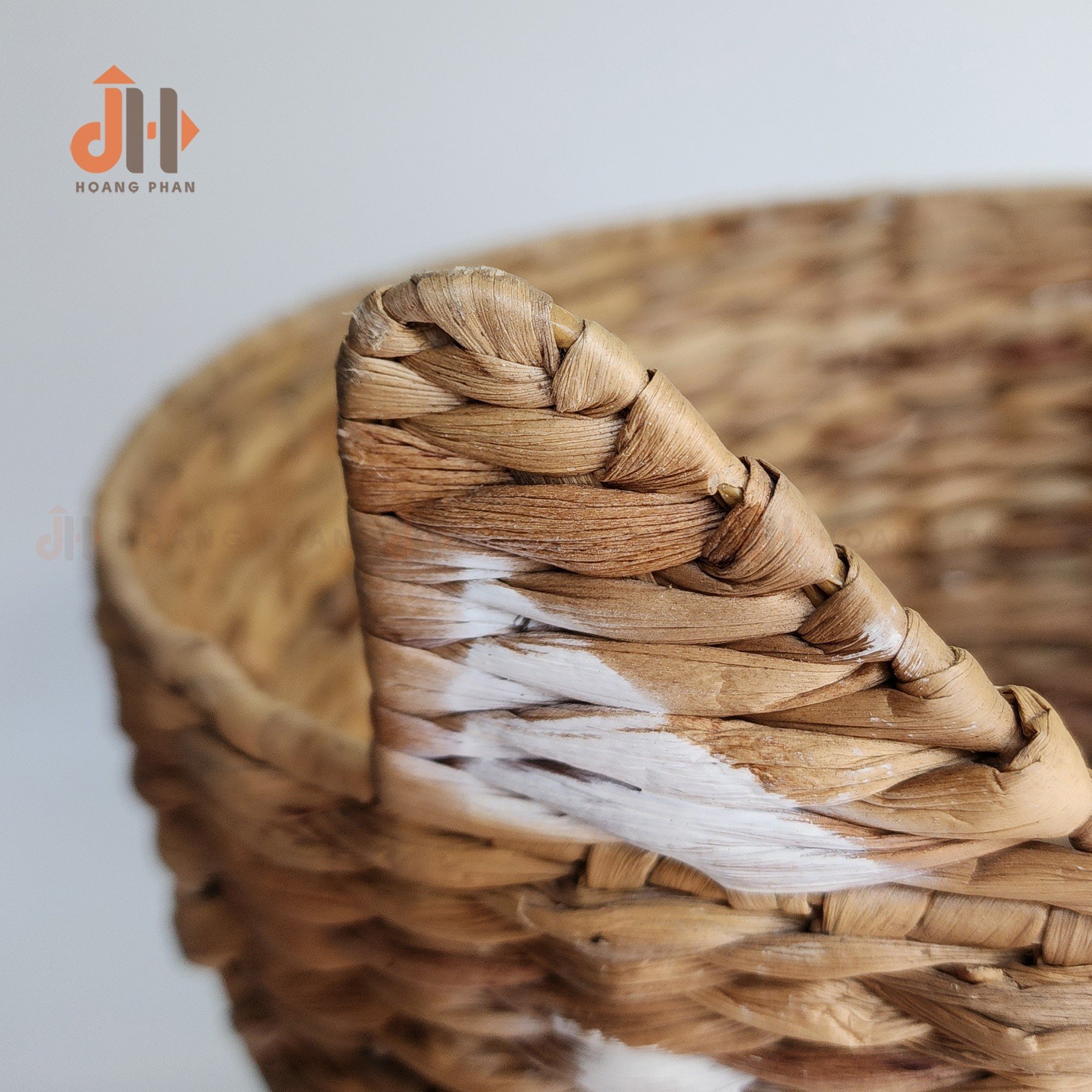 Giỏ Lục Bình Đan Trang Trí Hình Thú - Chú Cáo