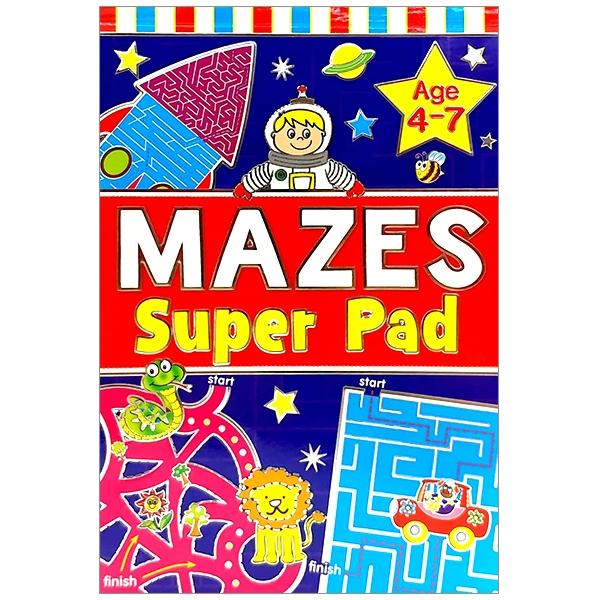 Mazes Super Pad (Age 4-7)