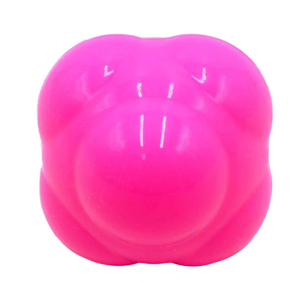 Training Balls Hexagon Reaction Ball Fitness Massage Ball Dark Blue