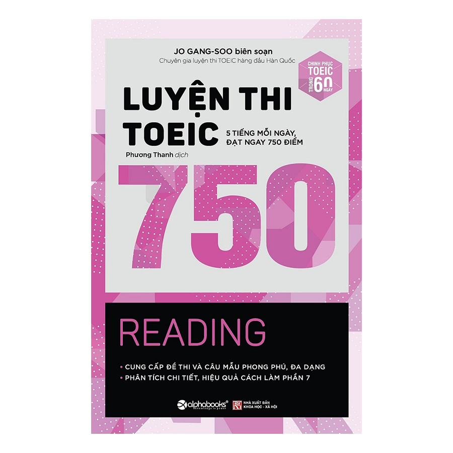 Combo Luyện Thi Toeic 750  Reading + Listening (2 Cuốn)