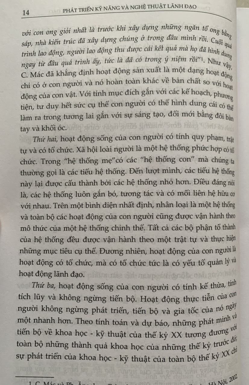 Phát triển kỹ năng và nghệ thuật lãnh đạo