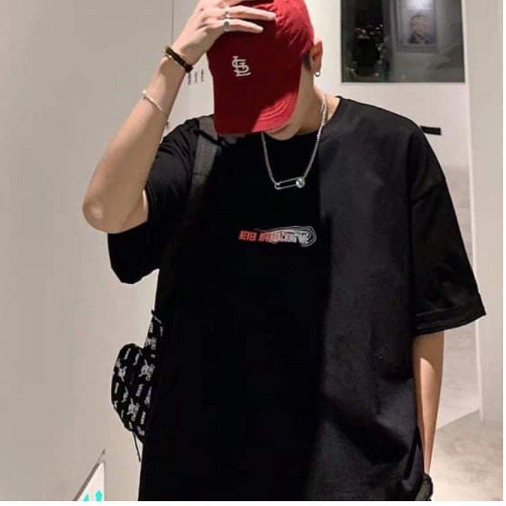 Áo thun cotton nam nữ tay lỡ thun co giản in hình phía sau to cá tính năng động,Áo thun tay lỡ Unisex from rộng năng động cá tính,ÁO THUN COTTON NAM NỮ IN HÌNH CÁ TÍNH