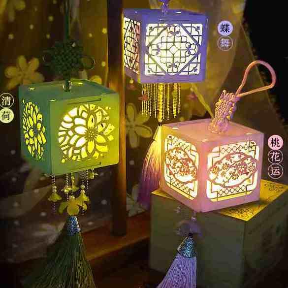 Lồng đèn handmade tự làm diy phụ kiện trang trí, quà tặng