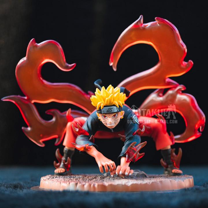 Mô Hình Figure Naruto Hóa Cửu Vĩ - Naruto