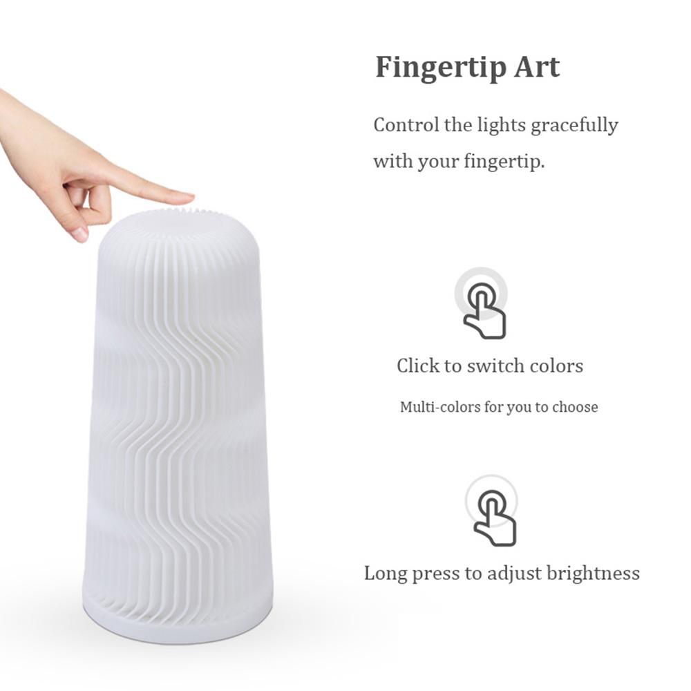 3D Printing Lamp Remote Control 16 Colors Night Light Home Decoration Lamp