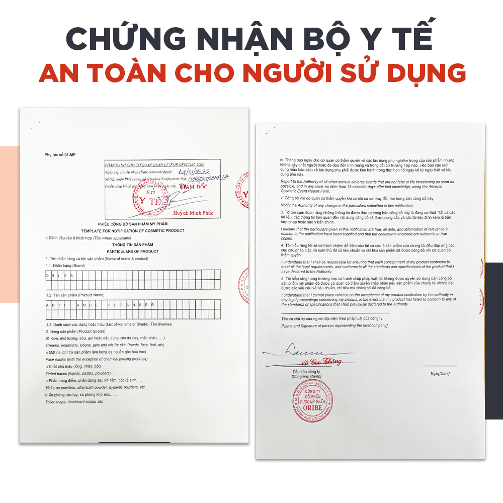 Sữa Rửa Mặt Tạo Bọt Ngừa Mụn Oriss 100g - Chuyên Dành Cho Da Mụn