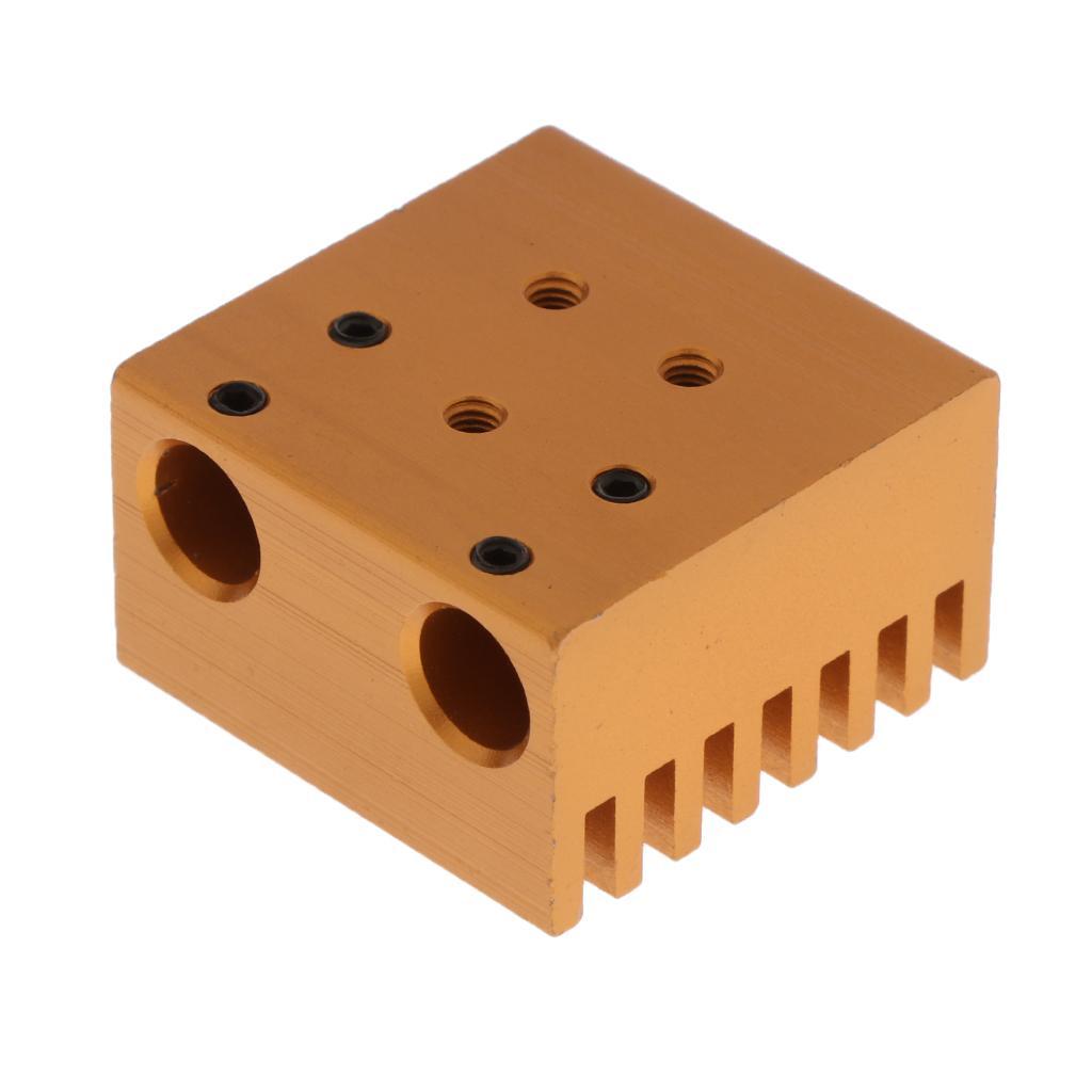 1 Pcs Aluminum Alloy Heat Sink Cooler Cooling Radiator for 3D Printer