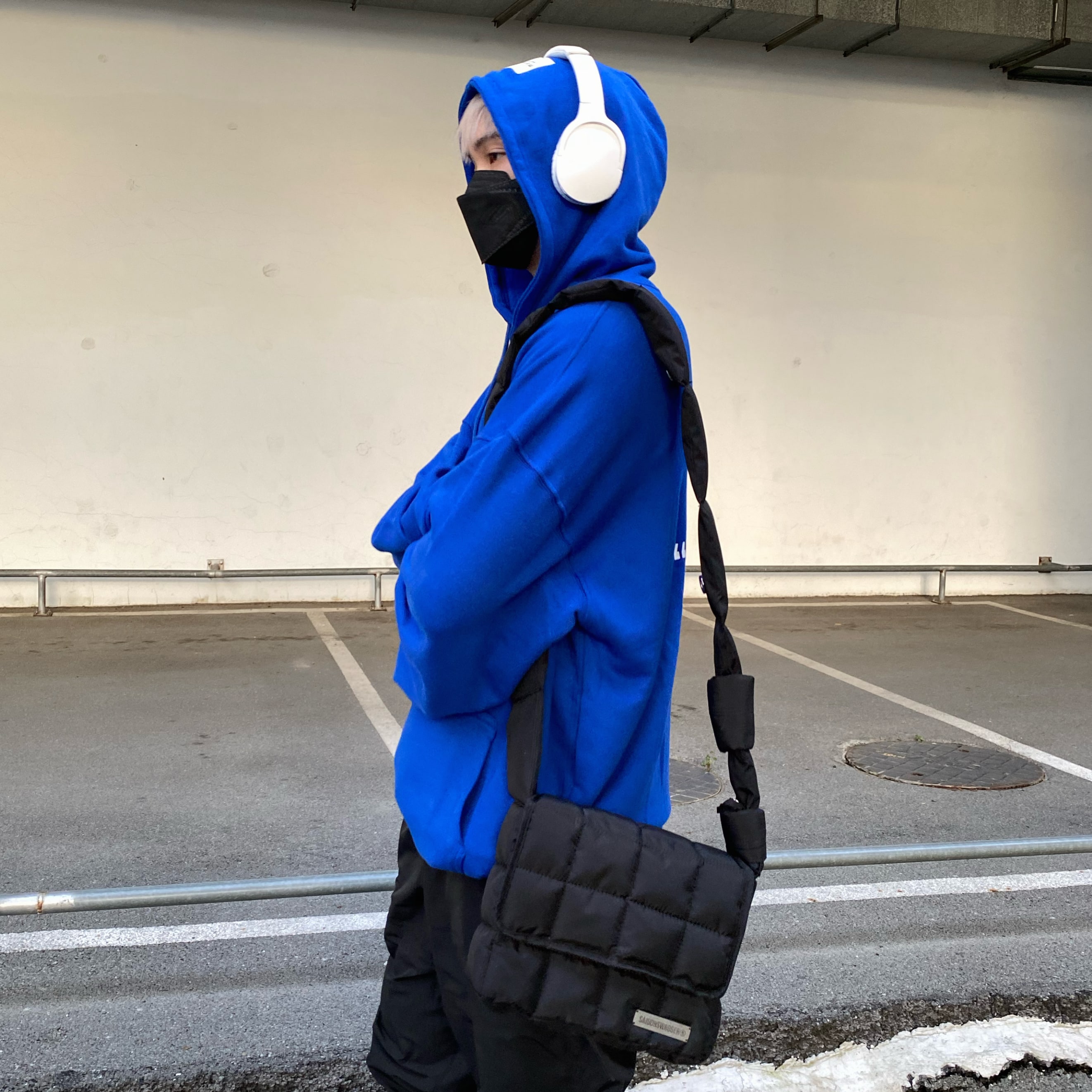 Túi Đeo Chéo Chần Bông SAIGON SWAGGER NOIR PUFFER BAG