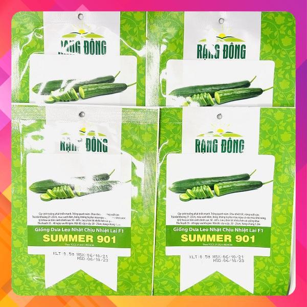 Hạt giống dưa leo Nhật chịu nhiệt lai F1-901