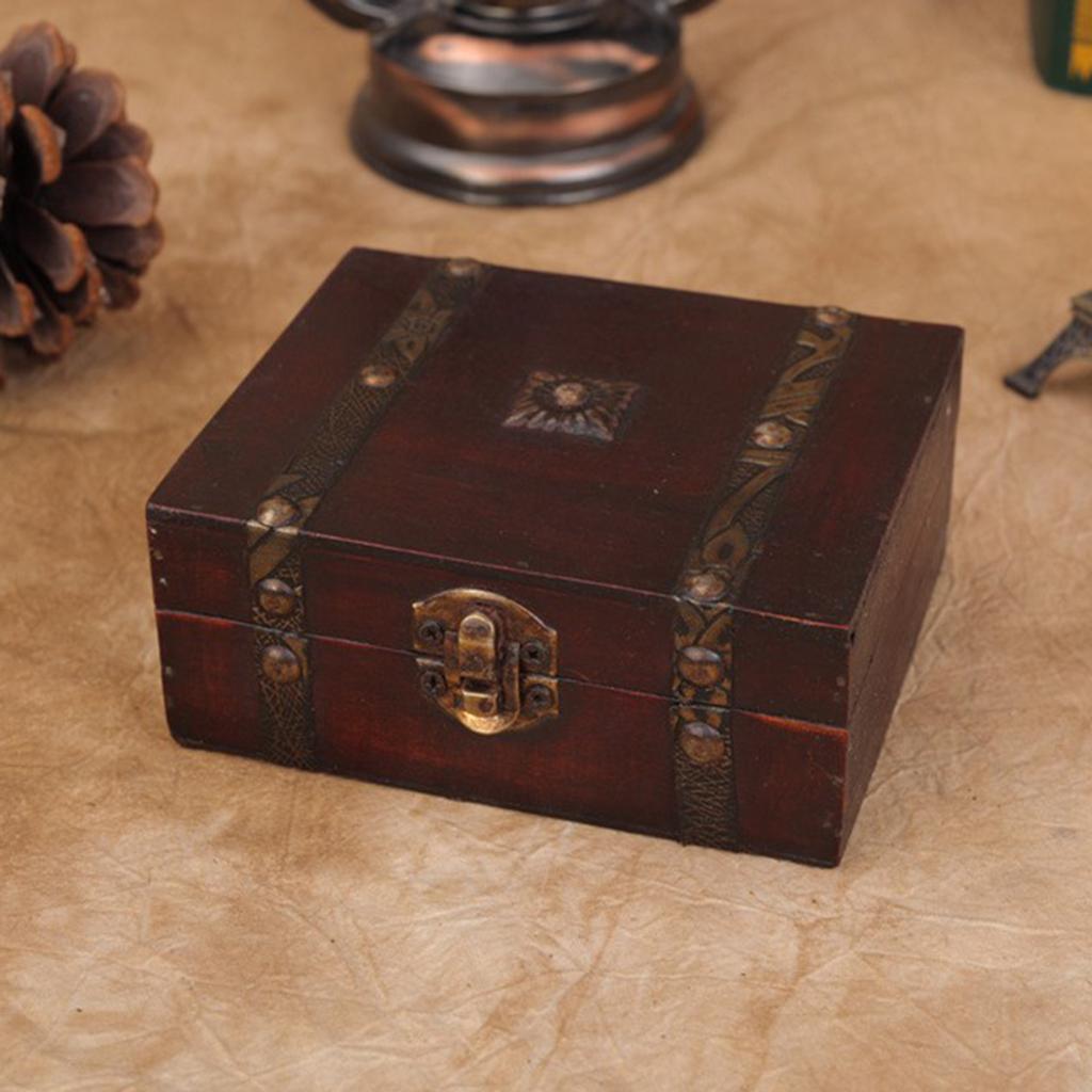 Luxury Solid Wood Jewelry Box Bracelet Storage Box Gift Box Organizer Holder