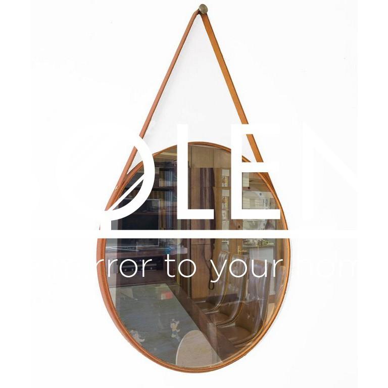 GƯƠNG TRÒN DÂY DA MH CODE: GTR107MH