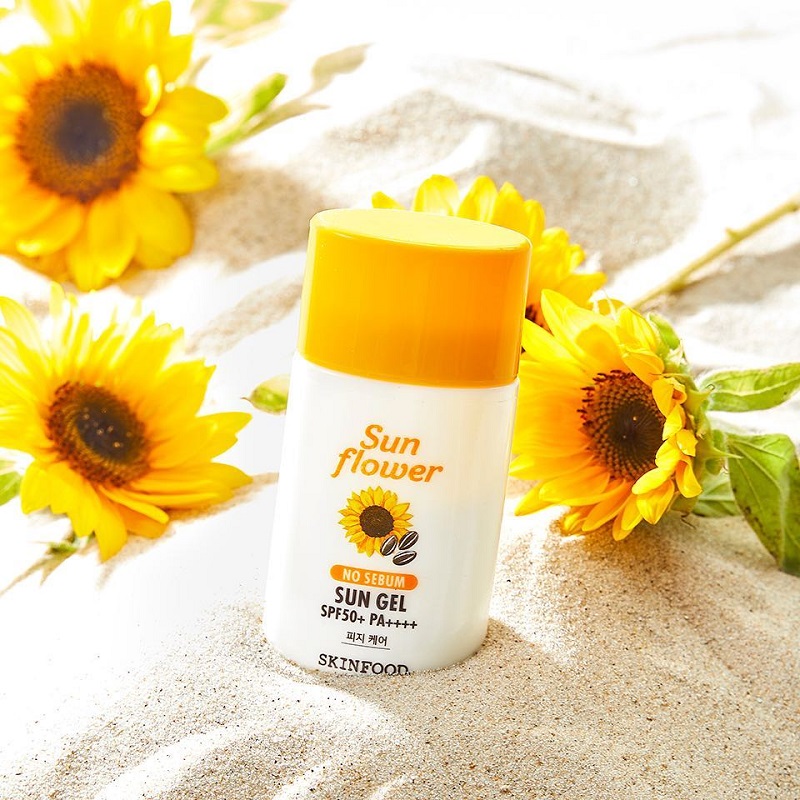 KEM CHỐNG NẮNG DẠNG GEL - SUN FLOWER NO SEBUM SUN GEL SPF50+ PA++++