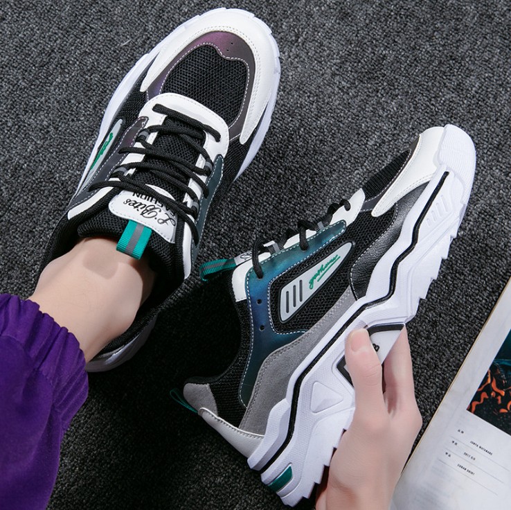 Giày nam tăng chiều cao, giầy Sneaker nam phong cách HOT TREND AVI - 416