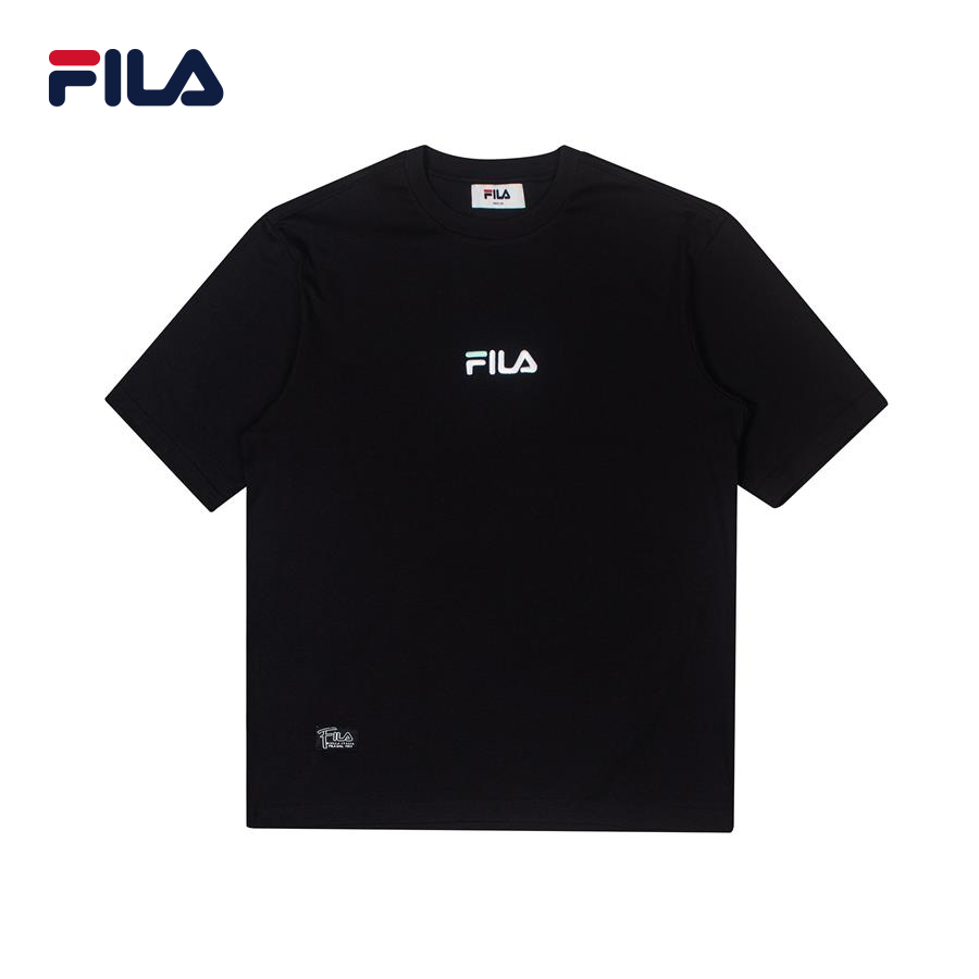 Áo thun tay ngắn thời trang unisex Fila SHORT SLEEVE TEE - FW2RSE3011M-BLK