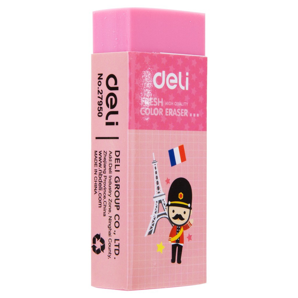 Gôm tẩy màu Deli 27950