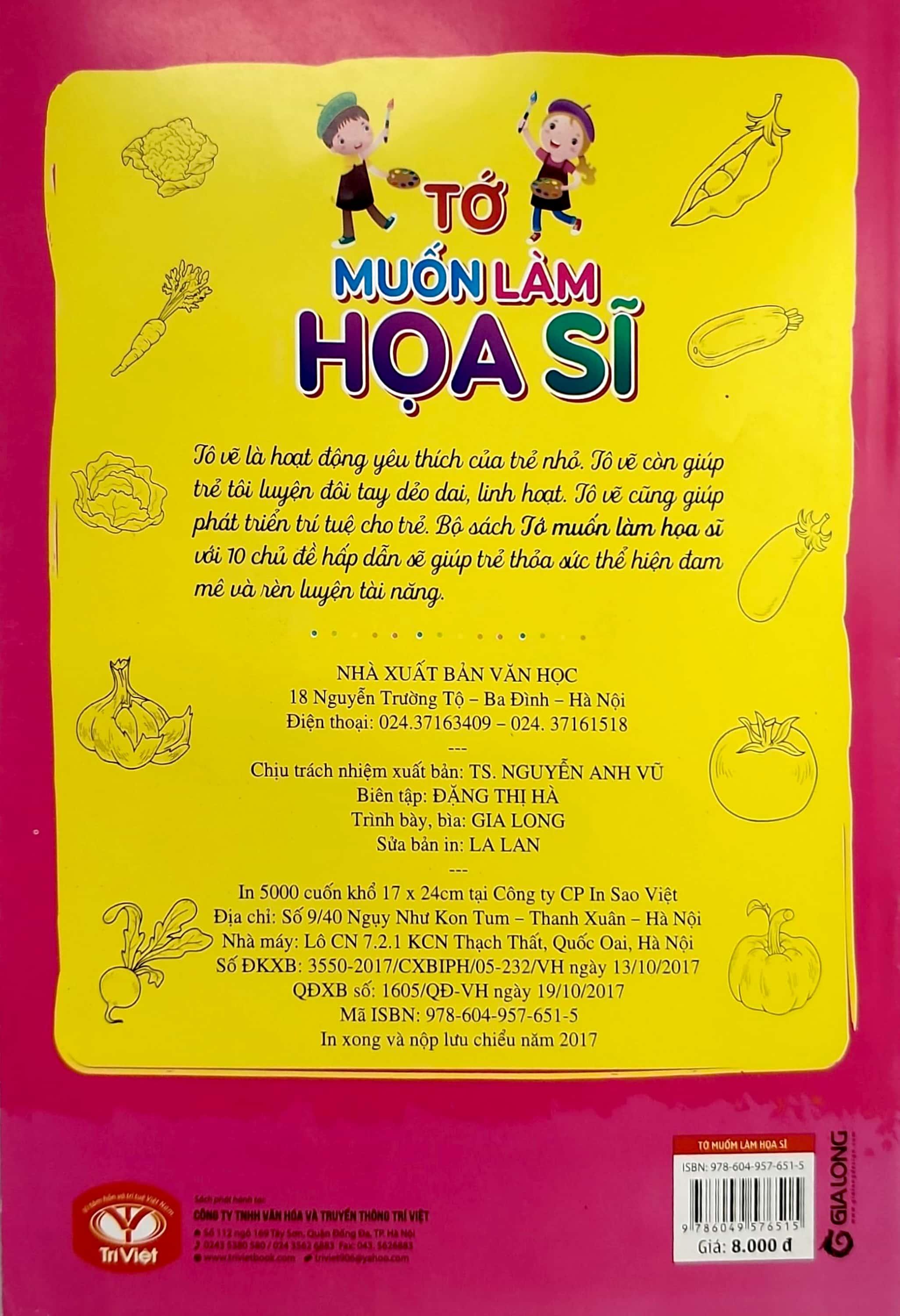 Tớ Muốn Làm Họa Sĩ 7 - Rau Củ