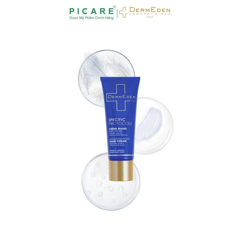 Kem Dưỡng Làm Mờ Và Ngăn Ngừa Đốm Nâu Dành Cho Da Tay Dermeden Hands Protection Anti Brown Spots 50ML
