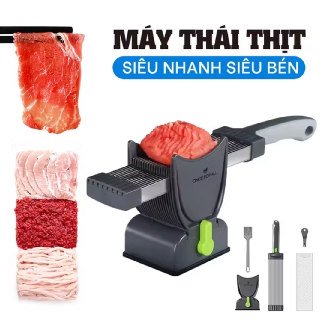 THIẾT BỊ BỘ DỤNG CỤ THÁI THỊT ĐA NĂNG CHO MỌI GIA ĐÌNH