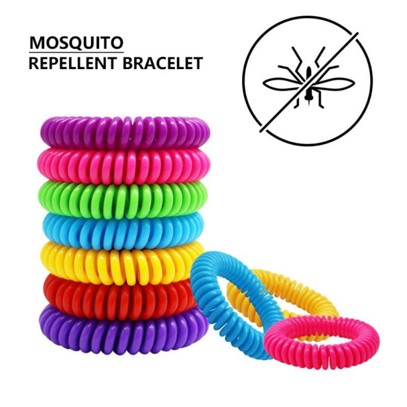 EVA Mosquito Repellent Bracelet Adults Kids Anti-Mosquito Spiral Wrist Bands Anti Insect Control Hand Strap For Outdoor Indoor