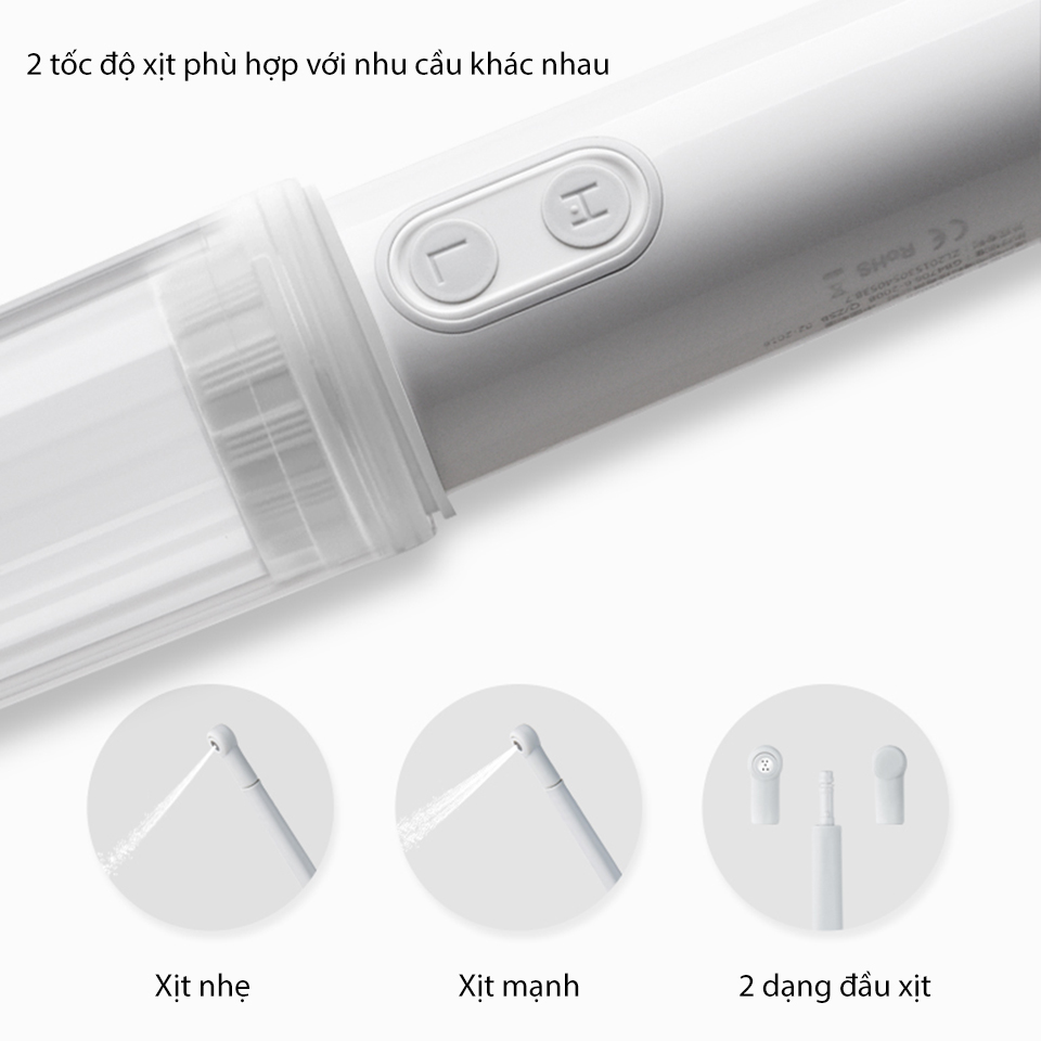 Vòi Xịt Vệ Sinh Cá Nhân Cầm Tay Du Lịch Di Động