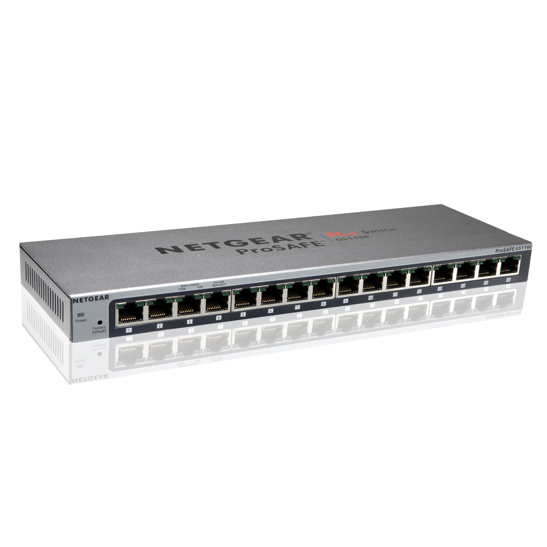 Bộ Chia Mạng Để Bàn 16 Cổng 10/100/1000M Gigabit Ethernet Smart Switch Netgear GS116E - Hàng Chính Hãng