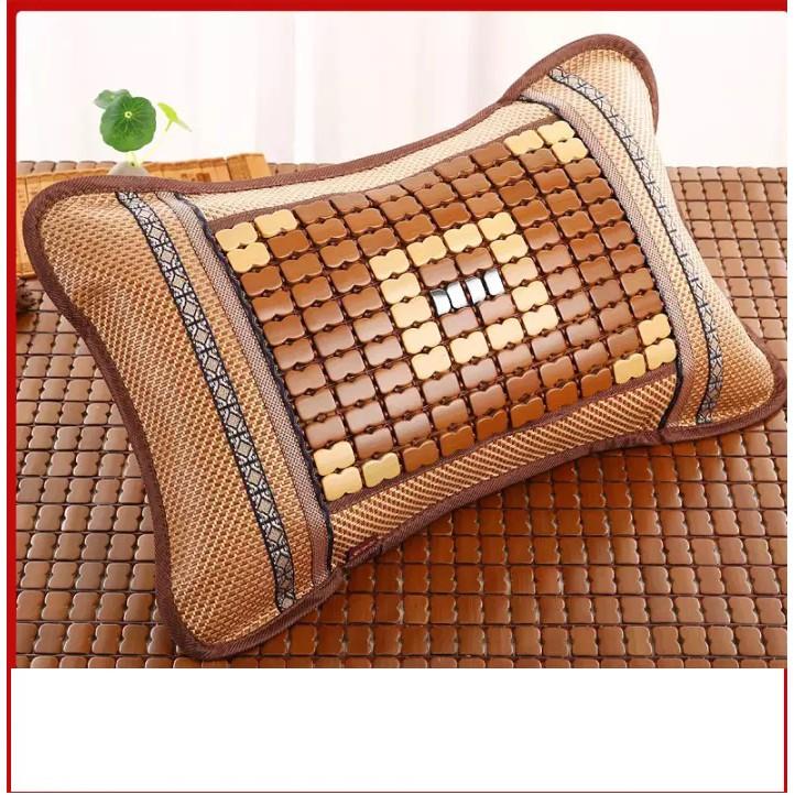 Gối Trúc Mây Hạt Cao Cấp Thoáng Khí