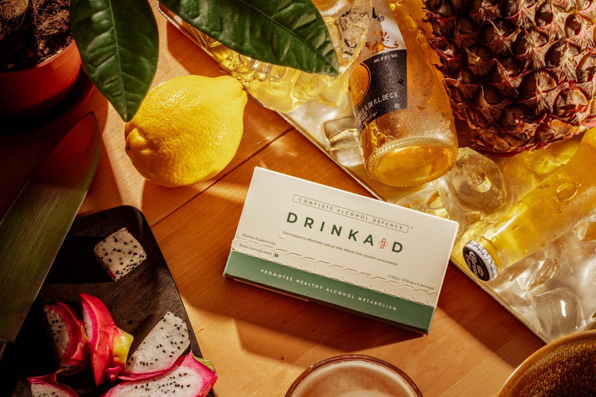 Combo 3 Hộp Viên Uống Giải Rượu DrinkAid 100% Tự Nhiên, Giúp Giải Độc Gan, Giảm Cảm Giác Buồn Nôn, Khó Chịu Và Các Tác Hại Của Rượu Bia