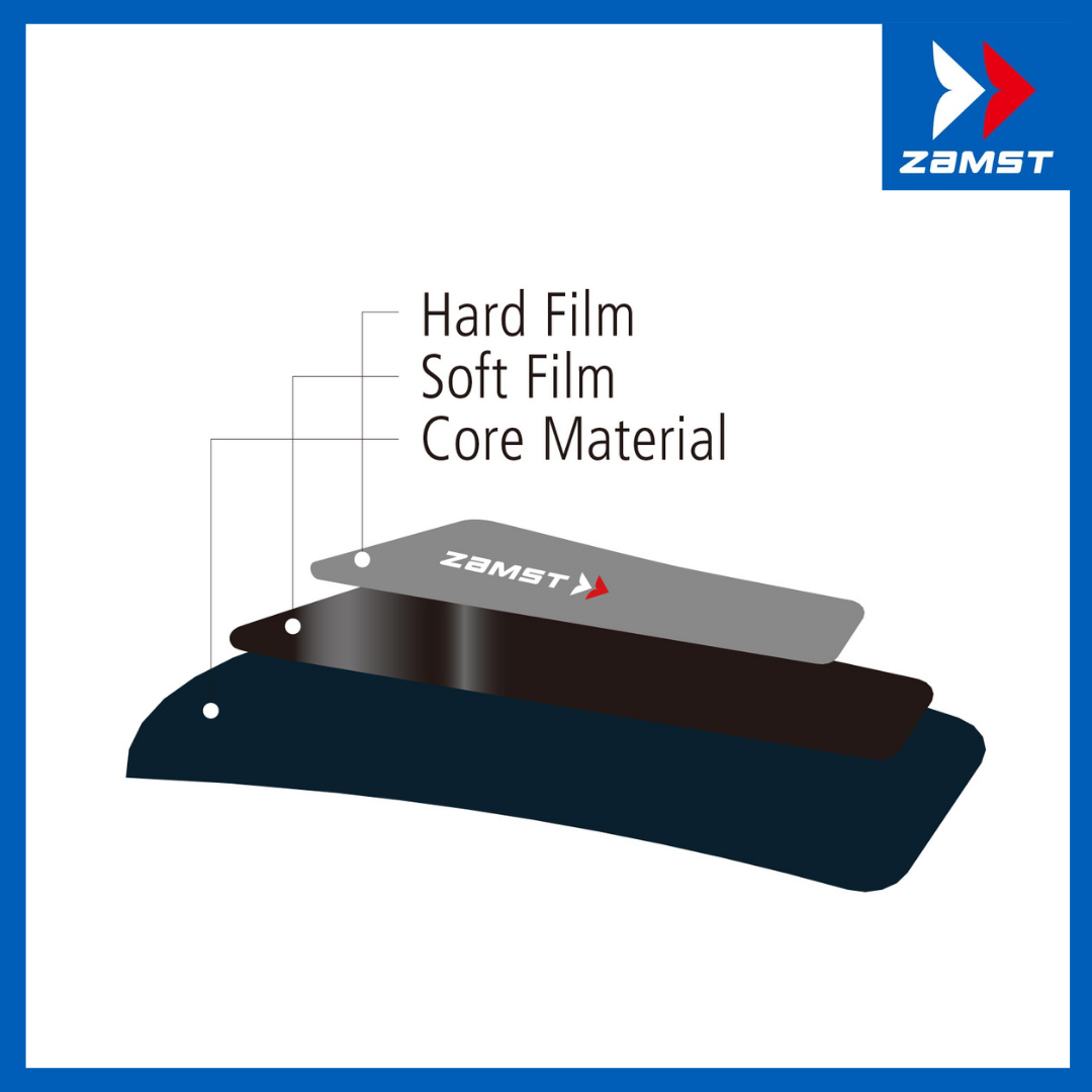 Đai hỗ trợ/ bảo vệ đầu gối ZAMST FILMISTA KNEE mỏng nhẹ, hỗ trợ nhẹ nhàng