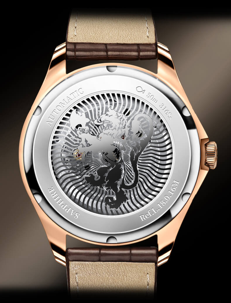 Đồng hồ nam chính hãng Lobinni No.18016-1