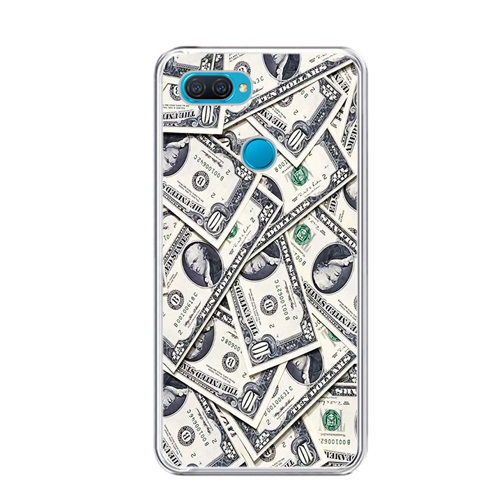 ỐP LƯNG DẺO CHO ĐIỆN THOẠI OPPO A12 - 0355 DOLLAR02 - HÀNG CHÍNH HÃNG