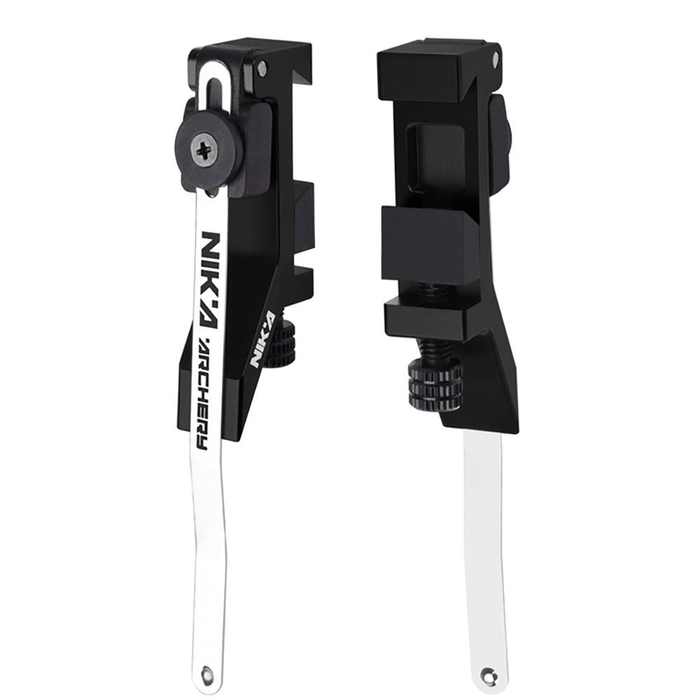 1PC Cung cấp cung cấp Bower Clicker Nika có thể điều chỉnh hợp kim nhôm cho các phụ kiện săn bắn mũi tên cung/bắn/cạnh tranh Color: Red