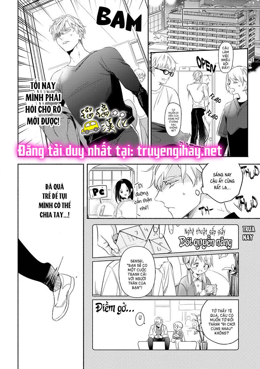 mối tình ngọt ngào của chàng trai nổi tiếng và cô nàng trầm lặng chapter 6.1 13